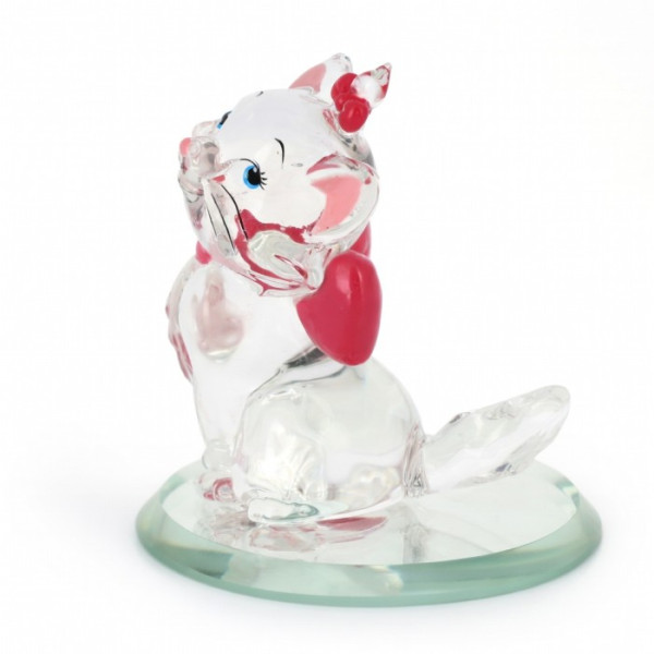 Disney Marie glass figure, by Arribas Disneyland Paris Disney Marie glass figure, by Arribas Disneyland Paris