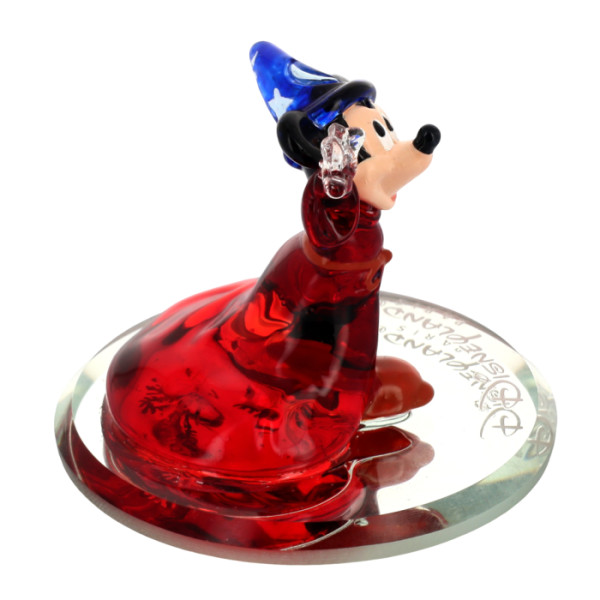Mickey Sorcerer's Apprentice glass figure, by Arribas Disneyland Paris Mickey Sorcerer's Apprentice glass figure, by Arribas Disneyland Paris