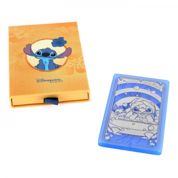 Stitch & Scrump in a Bathtub Glass Game Tarot Card, by Arribas and Disneyland Paris Stitch & Scrump in a Bathtub Glass Game Tarot Card, by Arribas and Disneyland Paris