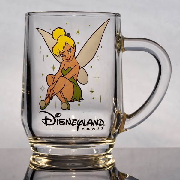 Tinker Bell glass mug, Arribas Glass Collection