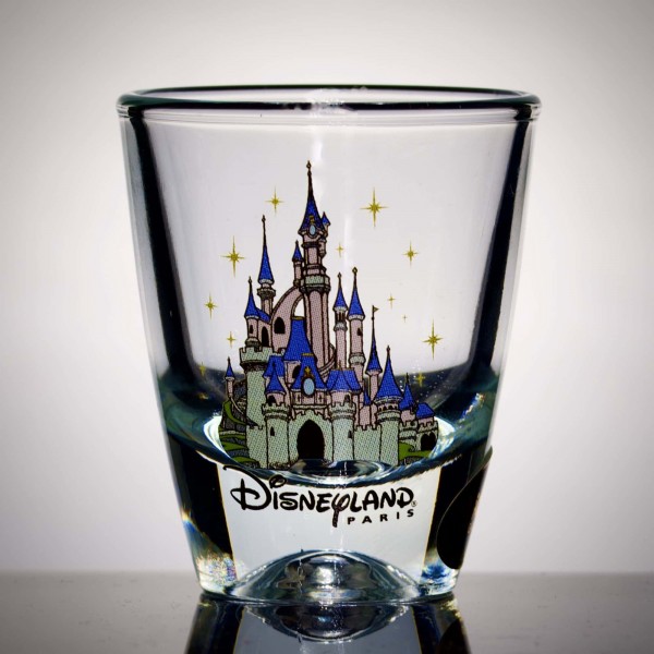 Disneyland Paris Chateau Shot Glass, Arribas Collection
