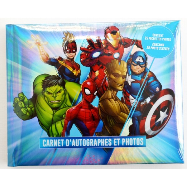 Disneyland Paris Marvel Avengers Autograph Book