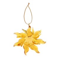 Rapunzel flower Glass Ornament, Disneyland Paris by Arribas