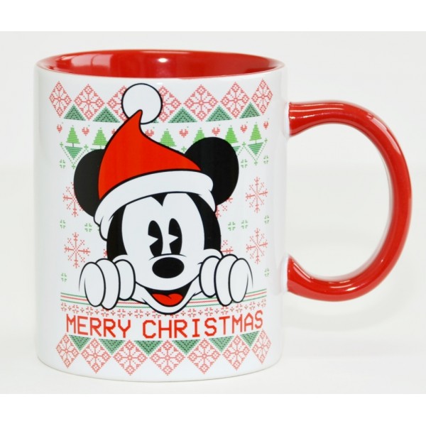 Mickey Merry Christmas mug, Disneyland Paris