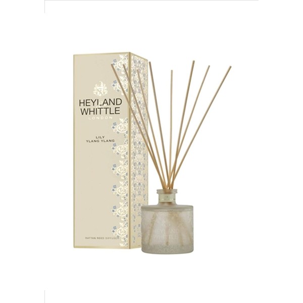 Gold Classic Lily Ylang Ylang Reed Diffuser 200ml - Heyland & Whittle