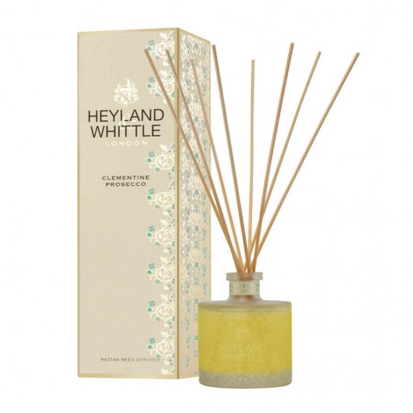Gold Classic Clementine Fizz Reed Diffuser 200ml - Heyland & Whittle