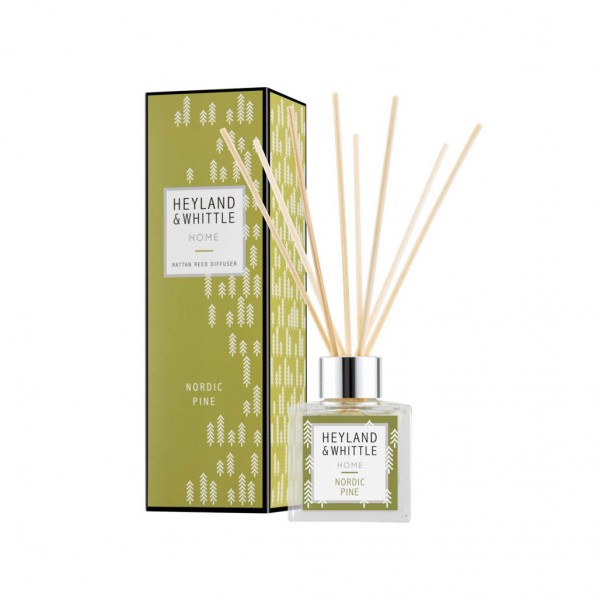 Nordic Pine Reed Diffuser 100ml - Heyland & Whittle