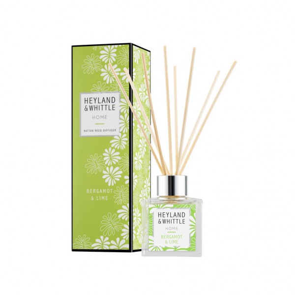 Bergamot & Lime Reed Diffuser 100ml - Heyland & Whittle