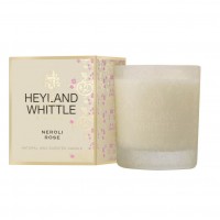 Gold Classic Neroli Rose Candle in a Glass 230g - Heyland & Whittle