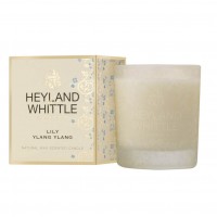 Gold ClassicLily Ylang Ylang Candle in a Glass 230g - Heyland & Whittle