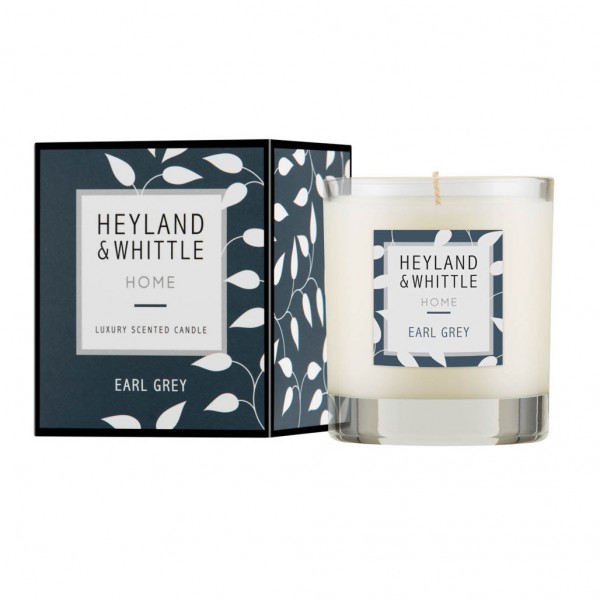 Earl Grey Candle in a Glass 230g - Heyland & Whittle