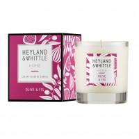 Olive & Fig Candle in a Glass 230g - Heyland & Whittle