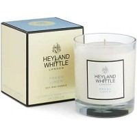 Classic Fresh Linen Candle in a Glass 230g - Heyland & Whittle