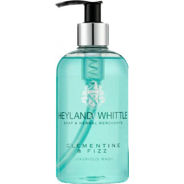 Clementine & Fizz Hand & Body Wash 300ml - Heyland & Whittle