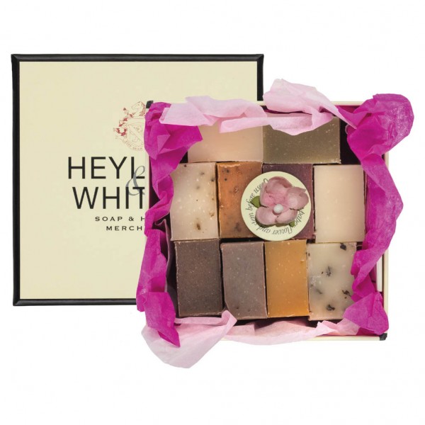 All In Pink Soap Gift Box 350g - Heyland & Whittle