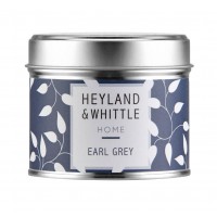 Earl Grey Candle in a Tin 180g - Heyland & Whittle