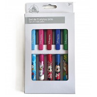 Disney Mickey and Friends ballpoint pens, Set of 5 Disneyland Paris