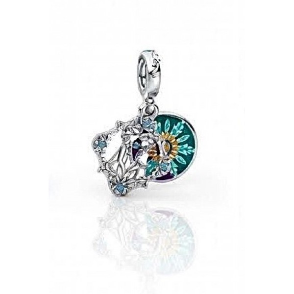 World Of Frozen Pandora Double Dangle Elsa and Anna Charm Exclusive Disneyland Paris