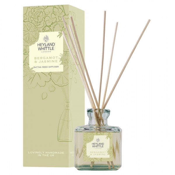 Eco Bergamot & Jasmine Reed Diffuser 200ml - Heyland & Whittle