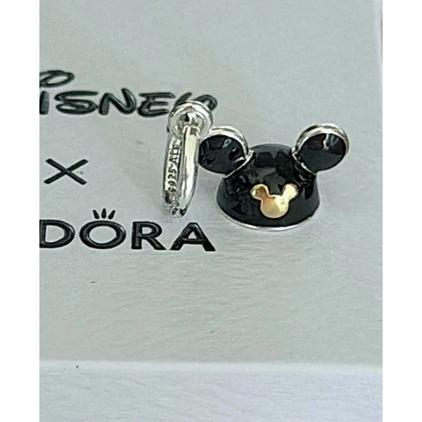 Disney Mickey Mouse Hat Ears Pandora Dangle Charm Disney Mickey Mouse Hat Ears Pandora Dangle Charm