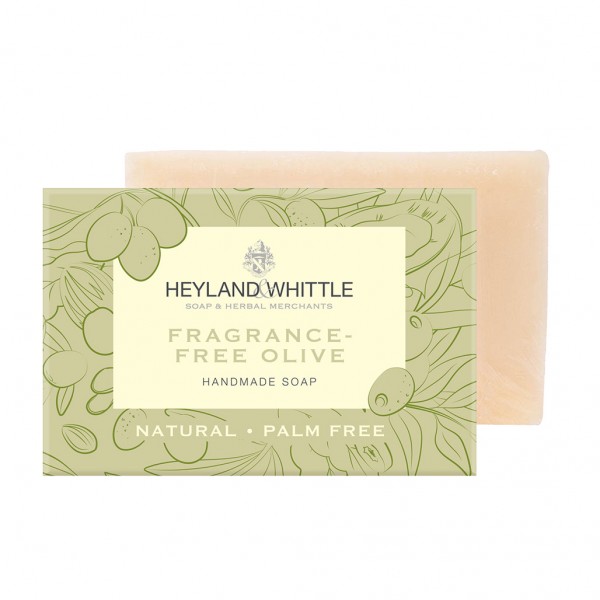Fragrance-Free Olive Palm Free Soap Bar 120g - Heyland & Whittle
