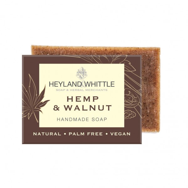Hemp & Walnut Palm Free Soap Bar 45g - Heyland & Whittle