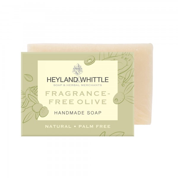 Fragrance-Free Olive Palm Free Soap Bar 45g - Heyland & Whittle