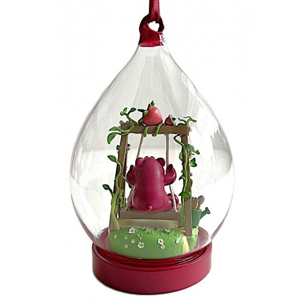 Lotso Bear Christmas Dome Ornament, Disneyland Paris Lotso Bear Christmas Dome Ornament, Disneyland Paris