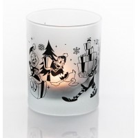 Donald and Daisy Duck Candle Holder, by Arribas and Disneyland Paris