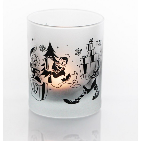 Donald and Daisy Duck Candle Holder, by Arribas and Disneyland Paris