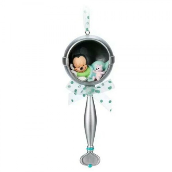 Mickey Mouse Baby's First Christmas Hanging Ornament