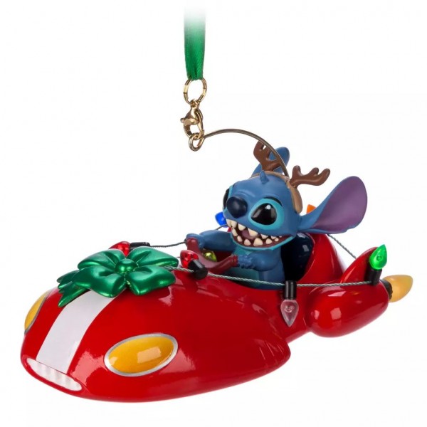 Disney Stitch Festive Hanging Ornament