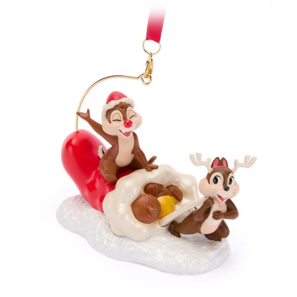 Chip and Dale Christmas Ornament, Disneyland Paris Chip and Dale Christmas Ornament, Disneyland Paris