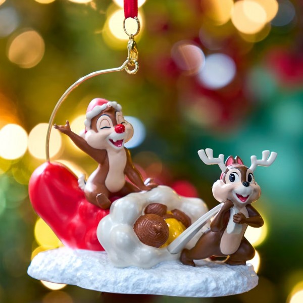 Chip and Dale Christmas Ornament, Disneyland Paris Chip and Dale Christmas Ornament, Disneyland Paris