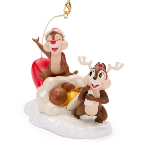 Chip and Dale Christmas Ornament, Disneyland Paris