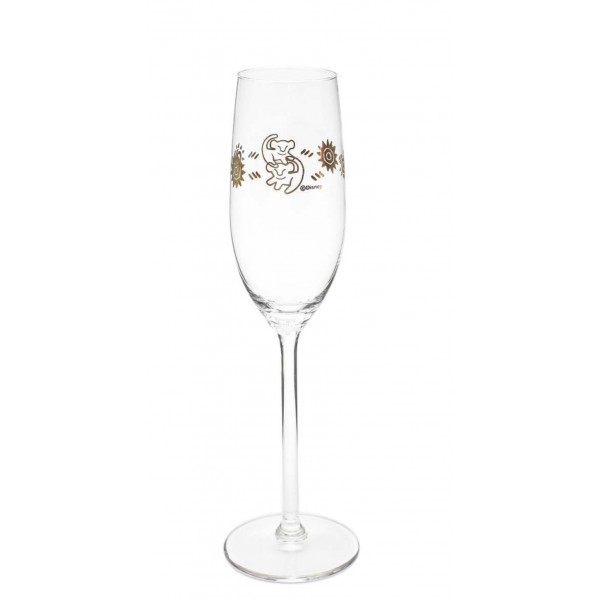 Golden Simba stemmed Champagne glass, Arribas Collection