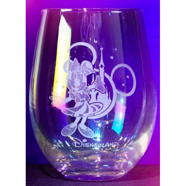 Disneyland Paris 30th Anniversary Minnie Water glass, Arribas