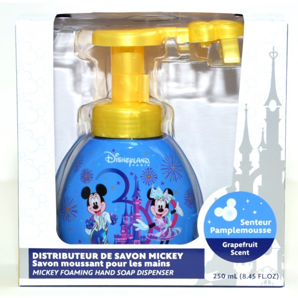 Disneyland Paris 30th Anniversary Mickey Foaming Hand Soap Dispenser