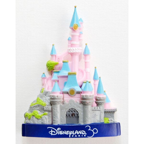 Disneyland Paris 30th Anniversary Castle 3D fridge Magnetic
