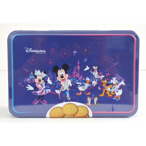 Disneyland Paris 30th Anniversary Butter Cookies in a tin