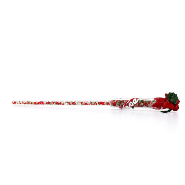 Christmas Holly Flower Magic Wand, by Arribas Disneyland Paris Christmas Holly Flower Magic Wand, by Arribas Disneyland Paris