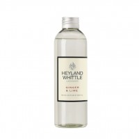 Classic Ginger & Lime Reed Diffuser Refill 200ml - Heyland & Whittle