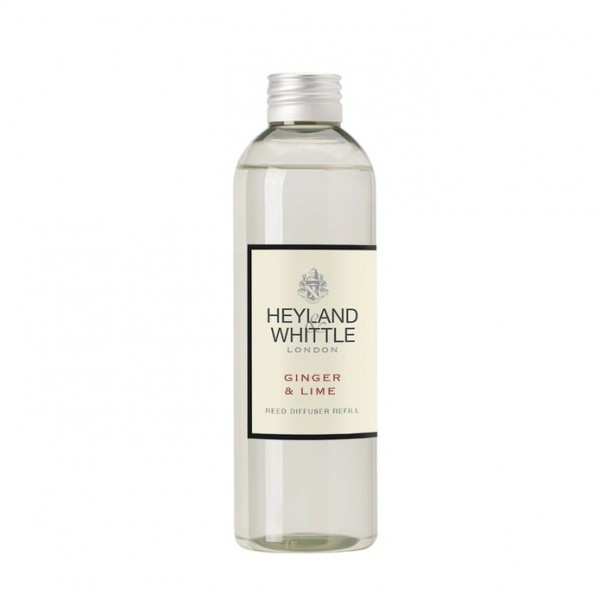 Classic Ginger & Lime Reed Diffuser Refill 200ml - Heyland & Whittle