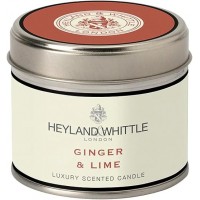Classic Ginger & Lime Candle in a Tin 180g - Heyland & Whittle