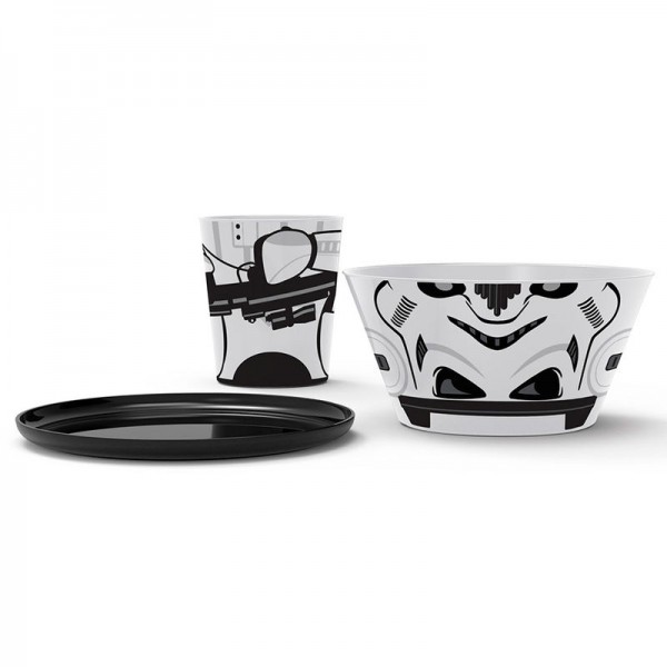 Star Wars Stormtrooper Stacked-up breakfast set, Disney