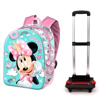Disney Minnie Mouse Unicorn backpack and Trolley - Karactermania