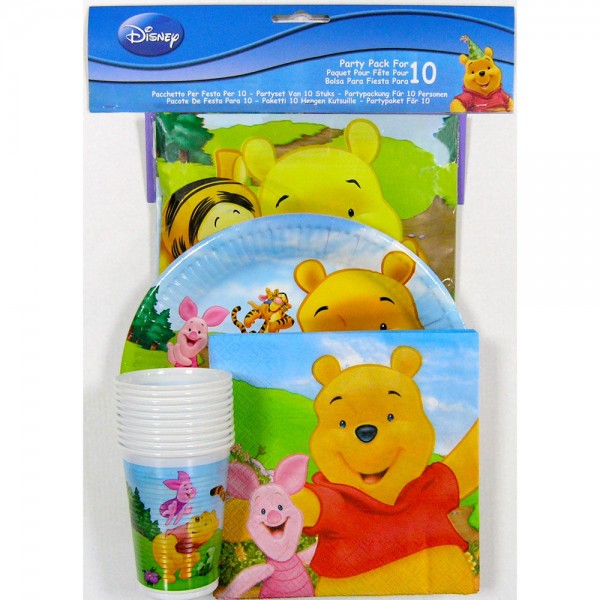 Winnie the Pooh Disney party pack
