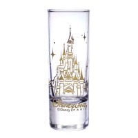 Disneyland Paris Castle in gold shot glass
