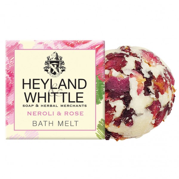 Neroli & Rose Bath Melt 40g - Heyland & Whittle