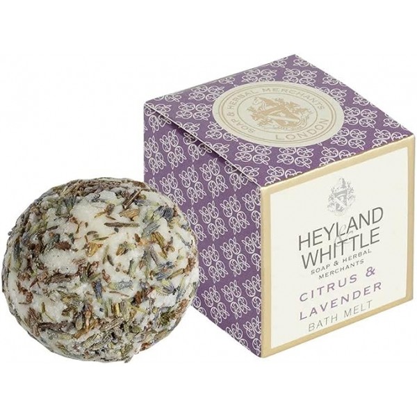 Citrus & Lavender Bath Melt 40g - Heyland & Whittle